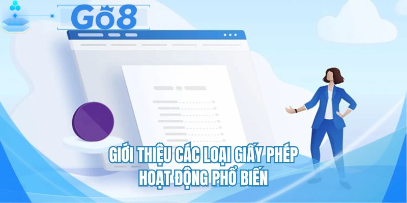 Giới thiệu các loại giấy phép hoạt động phổ biến